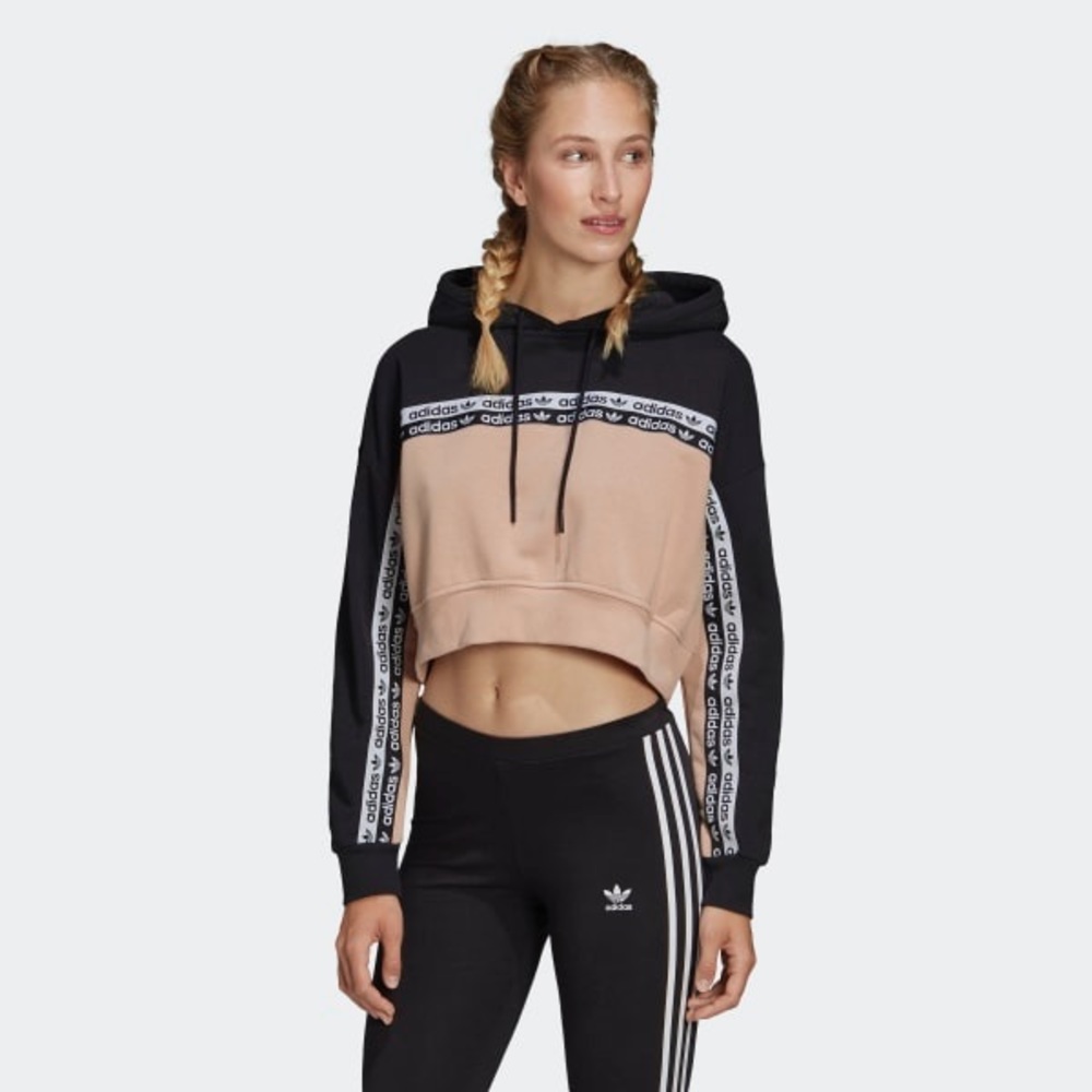 Adidas cropped hoodie